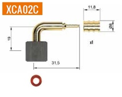 Штуцер XCA02C
